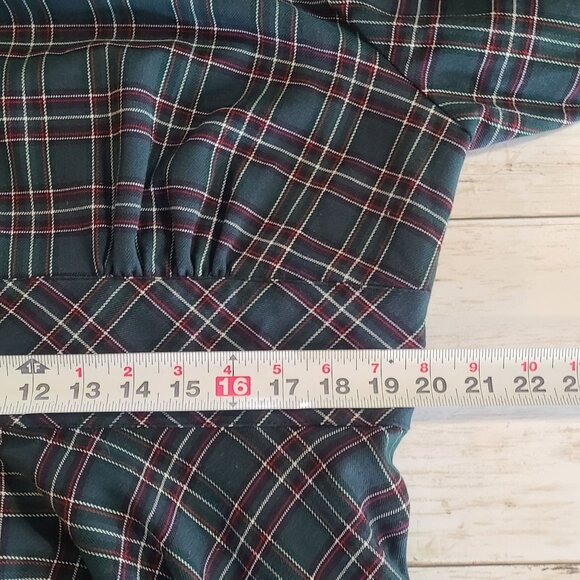 Hell Bunny Vixen Plaid Retro Rockabilly Swing Dress Tartan NEW 3XL Plus Size - Picture 5 of 10